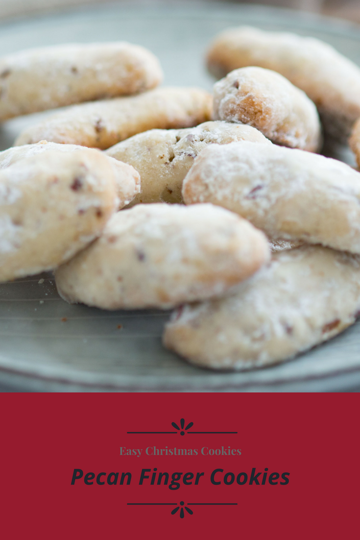Easy Pecan Finger Cookies Frenchly Photography