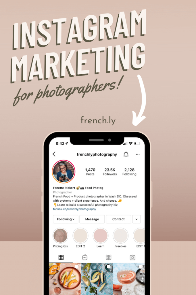 Instagram marketing for Photographers